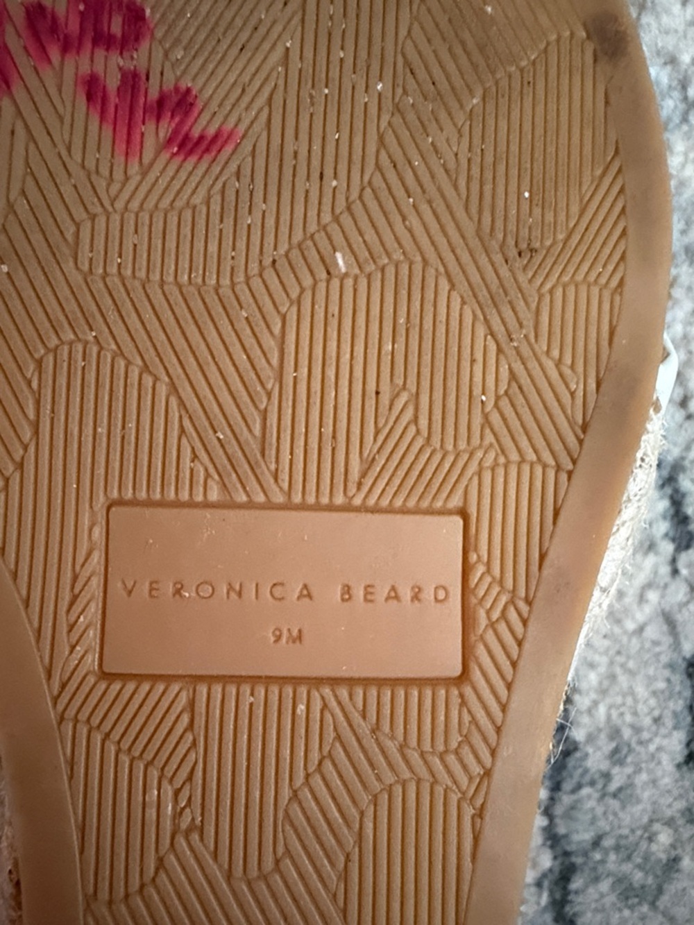 Veronica Beard Cream Leather Slip-On Mules with Tan Ring Detail - Picture 6 of 14